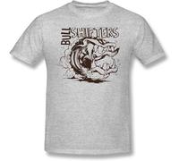 Left 4 Dead T Shirt Bull Shifters Print Short Sleeve tee Oversized Cute Casual 100% Cotton Man Tops Grey 3XL