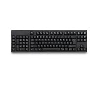 Left Handed Keyboard for Business and Office Use Ergonomic Designs, Integrated Numeric Pad, USB Hub Comfort Operating