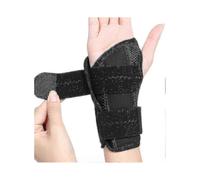 (Left Right hand L-XL, black) Carpal Tunnel Wrist Brace For Tendonitis Arthritis, Breathable Wris...