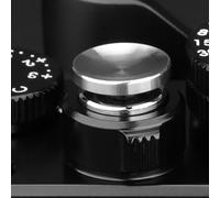 Leftfoto Exquisito botón de liberación cóncavo de metal para Fujifilm X100VI X100V X-T5 X-T4 X-T3 X-T30 X- X-T20 X-PRO3 X-E4 X-E3 Nikon Zf DF Leica Q3 M10 Sony RX1 R, etc., diámetro de 1,2 cm,