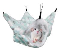 LEFTSTARER Bunkbed - Hamaca deslizadora de azúcar, jaula de hurón, hamaca pequeña para mascotas, camas de hurón, accesorios de jaula deslizadora de azúcar, ropa de cama para hámster de chinchilla