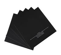 Leftwei 5 Pegatinas de Impresión, Piezas de Impresora 3D con Adherencia Mejorada, Pegatinas Reutilizables para Superficie de Glaseado, Compatibles con Múltiples Filamentos, Ideal para Impresión 3D