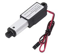 Leftwei Actuador Micro Lineal Eléctrico, Mini Actuador de Movimiento LA M 12 V CC con Interruptor de Límite de Extremo de Protección contra Sobrecarga, Ideal para Maquinaria y Equipos Agrícolas (21mm)