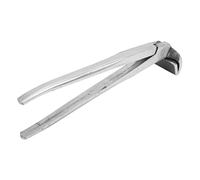 Leftwei Alicates de Punta Curva para Artesanía en Cuero, Resistentes y Duraderos, para Artículos y Accesorios de Cuero, Acero Inoxidable, 1 Pieza