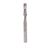 Leftwei Broca Enrutadora de Acabado a Ras de 1/4 Pulgadas, Broca Espiral Arriba y Abajo de para Proyectos de Carpintería, Vástago de 1/4 Pulgadas de Acero de Tungsteno, Pieza