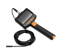 Leftwei Cámara Boroscopio Pantalla de 4,3 Pulgadas Impermeable 1080P HD Herramienta de Inspección para Plomería y Uso Mecánico HVAC Automotriz