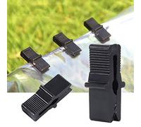 Leftwei Clips de Película para Invernadero, Abrazaderas de Fijación Resistentes para Jardín, Fácil Instalación con Material PP Ambiental, 200 Uds.