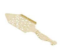 Leftwei Cuchara de Absenta de Acero Inoxidable con en Forma de |Colador de Azúcar Ranurado Pulido Espejo, 304 SS, para Preparación de Cócteles de Barman (Dorado)