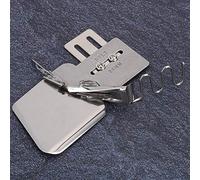 Leftwei Dobladilladora, Compatible con la Mayoría de las Máquinas de Coser Industriales con Pespunte |Acero Inoxidable Ajustable de 20 a 32 Mm, Juego Completo de 7 Tamaños, Salida de 5 a 8 Mm para