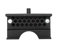 Leftwei Embudo Magnético de Drenaje de Grasa Trasero, Trampa de Grasa con Puerta Integrada y Manguera de Alta Temperatura, Embudo de Gran Capacidad para Plancha de 17, 22, 28, 36 Pulgadas