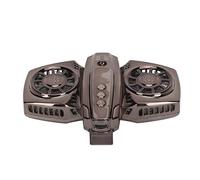 Leftwei Enfriador de Teléfono Celular, Ventilador de Refrigeración Semiconductor de Doble Núcleo, Enfriador de Turbinas Gemelas con bajo Ruido, Ideal para Jugar Juegos, Transmisión en y Carga de