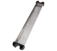 Leftwei Escalón de Escalera de Piscina de Acero Inoxidable, Escalón de Repuesto de Escalera de Piscina de 50 Cm y 19,7 Pulgadas, de Peldaño de de Repuesto de Pedal Universal para Enterrada y Elevada,