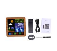 Leftwei Estaciones Meteorológicas Inalámbricas, Pantalla Táctil a Color, Reloj Meteorológico, Termómetro para Interiores y Exteriores, Higrómetro con Sensor Remoto, Rango de 328 Pies, Reloj (#1)
