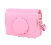 Leftwei Estuche Protector Retro Apto para Mini Cámara Roseate, Bolso Vintage de Cuero PU con Correa, Estuche para Cámara con Forro de Franela para Viajes y Uso Diario