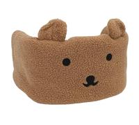 Leftwei Funda para Cochecito de Mascotas, Cojín Extraíble y Lavable para Cochecito de Perro, Protector de de Algodón Cálido en la Sección Frontal, Edredón para Mascotas para Perros y Gatos (Brown)