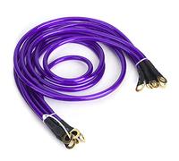 Leftwei Kit de Cables de Tierra para Automóvil, de Conexión a Tierra Universal de 5 Puntos para Mejorar el Rendimiento del Motor, Carga de Alta Eficiencia, 5 Piezas, PVC, 100 Cm/39,4 Pulgadas y 80