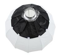 Leftwei Linterna Plegable Softbox Diseño Compacto Luz Suave de 360 ° para Grabación de Vídeo Transmisiones en Vivo Retratos Accesorios de Fotografía (65cm)