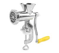 Leftwei Picadora de Carne Manual, Máquina para Hacer Salchichas de Acero Inoxidable, Picadora de Carne con Base de Succión con Cuchillas Resistentes, Ideal para el Hogar, Cocina, Restaurante