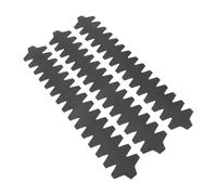 Leftwei Protector de Raqueta de Pádel, 3 Pegatinas Protectoras de Marco de PU, Pegatina de Protección de Bordes a Prueba de Desgaste con Viscosidad Moderada, Ideal para Accesorios Deportivos, 15,7