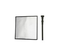 Leftwei Reflector de Luz de 9,4 Pulgadas, Reflector Cuadrado Flexible con Orificio de Rosca de 1/4 de Pulgada, Base Magnética, Soporte Flexible y Espejo Múltiple, Ideal para Efectos de Iluminación