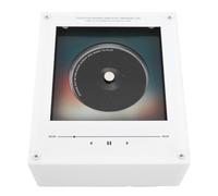 Leftwei Reproductor de Música NFC, Decoración Magnética Giratoria para | Acrílico Abs, Disco Giratorio, Luz Ambiental Nocturna, Imán para Nevera, Decoración de Escritorio, Batería de 600 MAh,