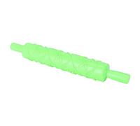 Leftwei Rodillo para Amasar Pasteles de Fondant, Rodillo de Estampado para Decoración de Pasteles y Artes de Pastelería, Plástico de Calidad Alimentaria, 36,5x5cm, 1 Pieza (Hoja de sauce n.° 1)