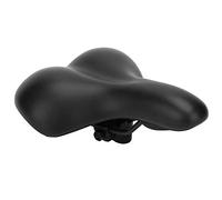 Leftwei Sillín de Bicicleta de Cuero PU, Asiento de Bicicleta Ergonómico con Carcasa Inferior de Plástico de Alta Elasticidad y Diseño de Trasero, para Bicicletas de Montaña y Bicicletas Comunes