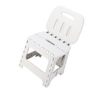 Leftwei Taburete Plegable, Taburete Plegable Compacto Portátil para Acampar Al Aire Libre, Pesca, Capacidad de Peso de 300 Libras, Material PP (Tamaño Grande 3,8x7,8 cm)