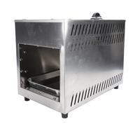 Leftwei Tostadora Comercial, Tostadora Eléctrica Resistente sin Humo de Acero Inoxidable de 4000 W, de Piezas Extraíbles para Pan, Filetes, Pasteles y Alimentos Horneados