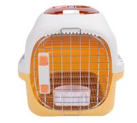 Leftwei Transportín para Mascotas, Transportador de Viaje para Perros y Gatos con Lado Rígido de Carga Superior de 2 Puertas, con Acceso Superior y Puerta Delantera de 2 Puertas, Ideal para Viajes