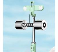 Leftwei Trípode Profesional Ajustable para Teléfono con Luz de Relleno, Soporte de Aleación de Aluminio de 360 Grados para Transmisión en Vivo de Selfies, Control Remoto de 104 Cm Incluido (Green)