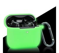 LEFXMOPHY - Funda de repuesto para auriculares inalámbricos Razer Hammerhead True (2ª generación) con Bluetooth para juegos 2021, funda protectora de silicona resistente que brilla en la oscuridad