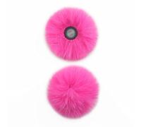 LEFXMOPHY Hollyland Lark M2 - Protector de viento de espuma, color rosa intenso, 2 unidades