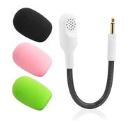 LEFXMOPHY Micrófono para auriculares inalámbricos Razer Kaira Pro de 3,5 mm, omnidireccional, desmontable, funciona en Xbox One, Xbox Series X y S, PS5, PS4, PC, Mac