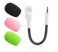 LEFXMOPHY Micrófono para Razer BlackShark V2 Pro (edición 2023), auriculares inalámbricos para juegos, micrófono desmontable de 3.5 mm (no para versión 2020)