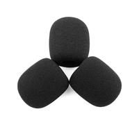 LEFXMOPHY Parabrisas para Shure PGA31 SM35 SM31 de repuesto para micrófono, filtro de esponja, paquete de 3 fundas de espuma