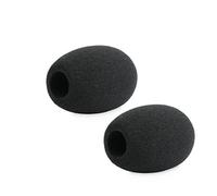 LEFXMOPHY Repuesto para parabrisas Rode WS5 para NT5, M5, NT5-S, NT55, NT6, micrófonos de condensador de lápiz, filtro pop, cubierta de espuma, paquete de 2 parabrisas