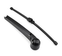 LEFZUR 1 Kit Limpiaparabrisas Trasero, Compatible con VW Golf 6 2009 a 2013 VW Polo 9N 2002 a 2009 y Skoda Fabia 2008 a 2012, Brazo y Escobilla, 6Q6955707C