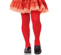 Leg Avenue 464612003 Medias para niños, Opaco, Rojo, Edad 7-10