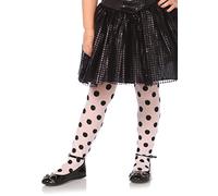 Leg Avenue 4914 - Sheer medias de lunares - medio EUR 128-140, blanco/negro