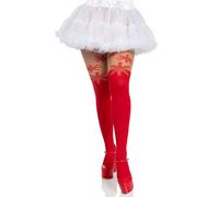 Leg Avenue 7954 copo de nieve medias opaco para mujer