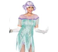 Leg Avenue 85568 Fancy Dress, Aqua, Talla: L