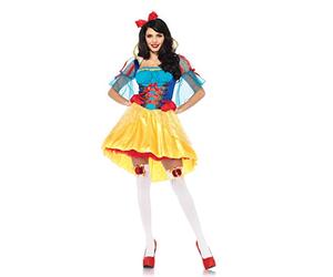 Leg Avenue 85583 Disfraz de libro de cuentos de Blancanieves (talla M/L, 2 piezas)