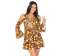 Leg Avenue 85610 starflower Hippie Disfraz (pequeño, UK 6 - 8, (2 Piezas)