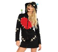Leg Avenue 86669 "Cozy Voodoo Doll Disfraz, Negro, EUR 36