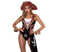 Leg Avenue-86934 Disfraz para Mujer, Multicolor (86934 10103)