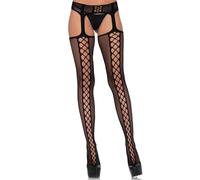 Leg Avenue Calcetines con cordones para la espalda.