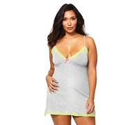 Leg avenue - Camisón serafina se8866x glamour jersey, 3x-4x