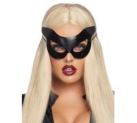 Leg Avenue- Cat Mask Mujer, Color negro, 1 unidad (paquete de 1) (A275522001)