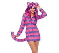 Leg Avenue Cozy Gato de Cheshire, Mujer Carnaval Disfraz
